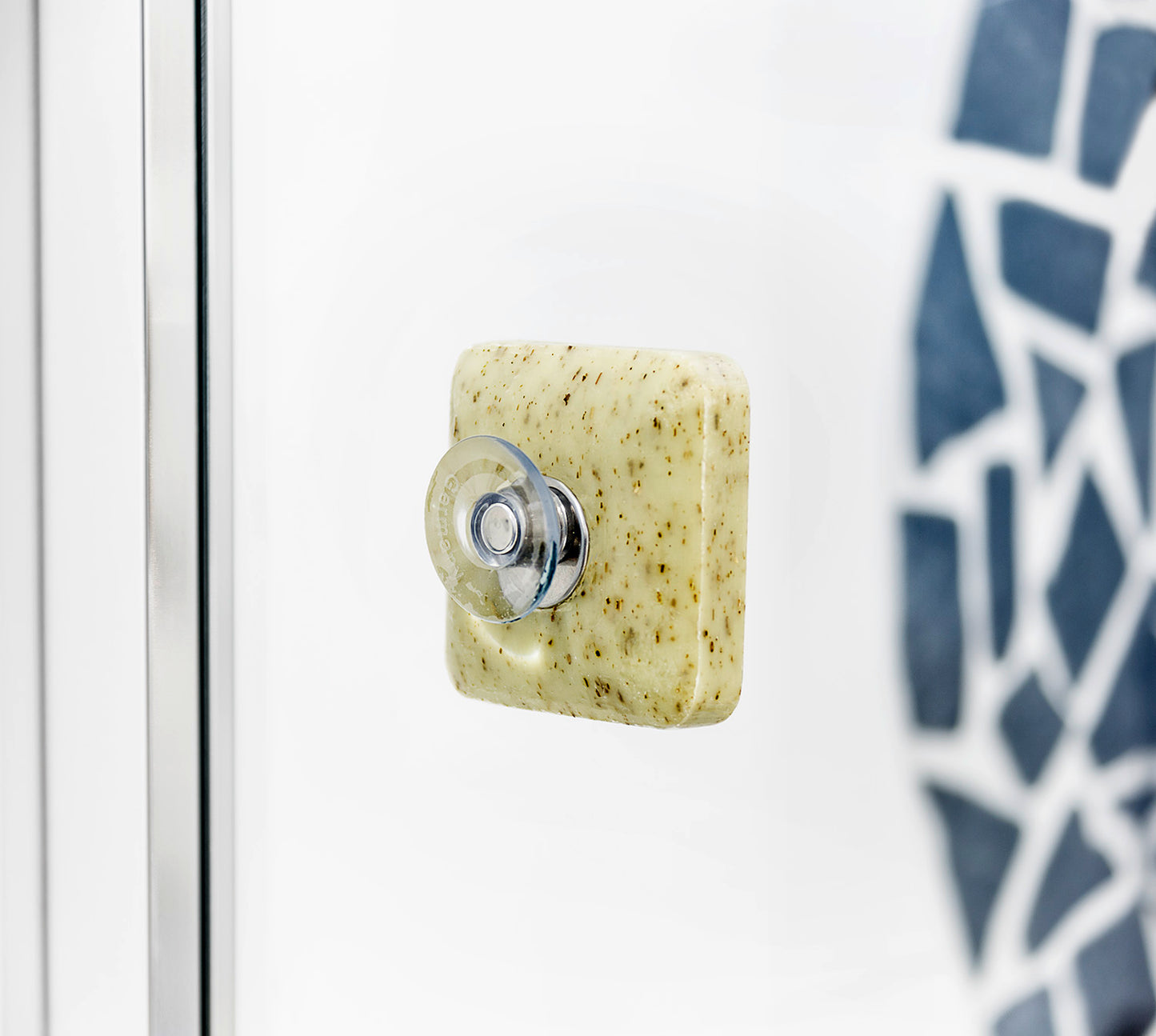 SAVONT Original Magnetic floating soap holder | Always dry & clean | Soap dish dispenser drainer for shower or sink-9