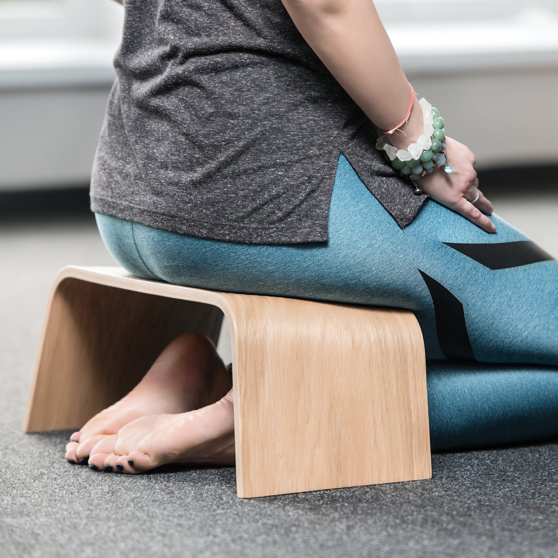 Strong Wooden Bench for Meditation, Seiza, Praying and Healthier Sitting-0