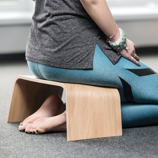 Strong Wooden Bench for Meditation, Seiza, Praying and Healthier Sitting-0